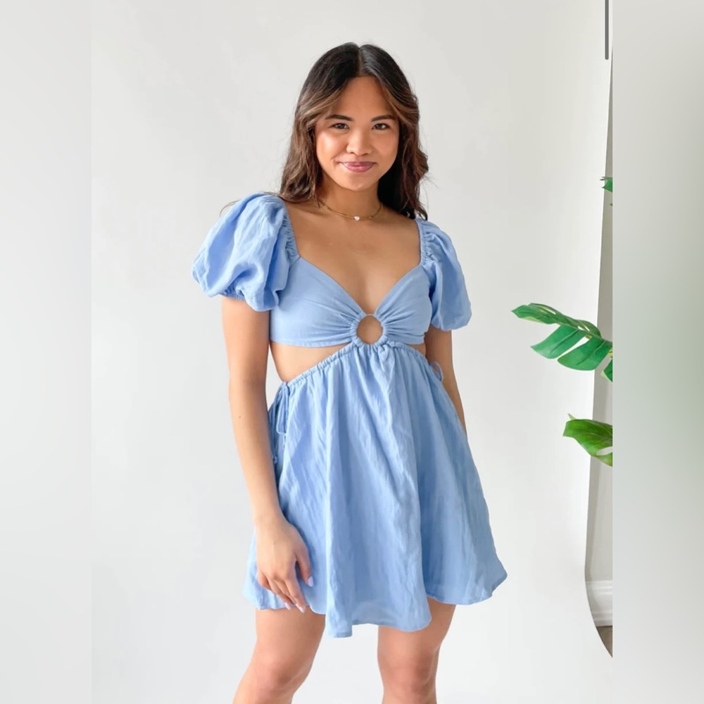 GREY BANDIT BLUE DRESS. TAGS ON. (sold out online)